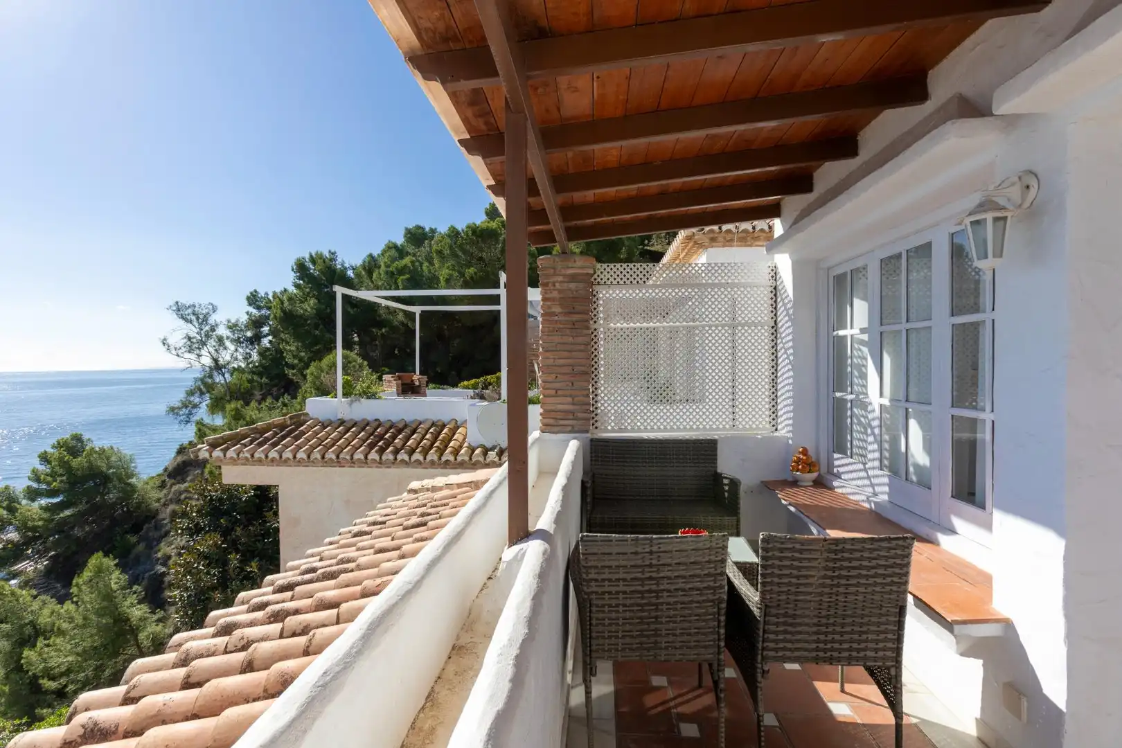 Terraza de Casa o chalet en venta en Almuñécar con Aire acondicionado, Jardín privado y Terraza