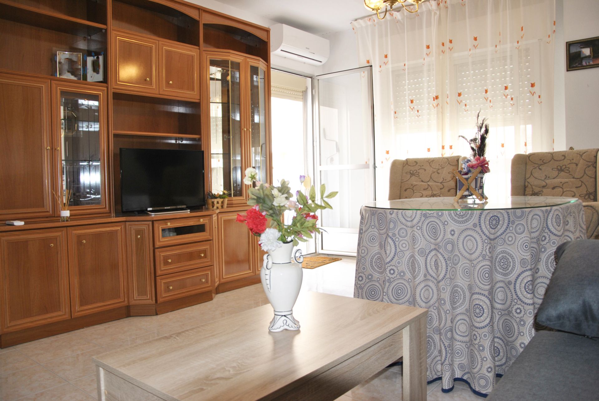 Bedroom of Flat to rent in Plasencia  with Air Conditioner, Heating and Terrace