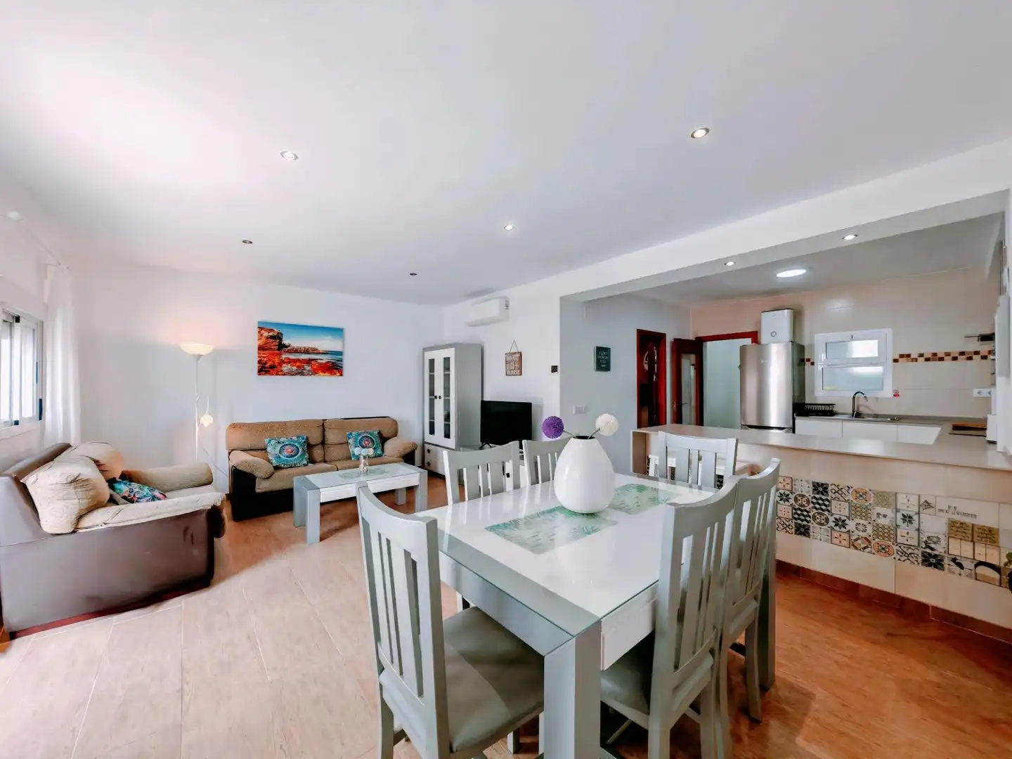 Living room of Houses for sale in Vejer de la Frontera  with Air Conditioner, Terrace and Furnished