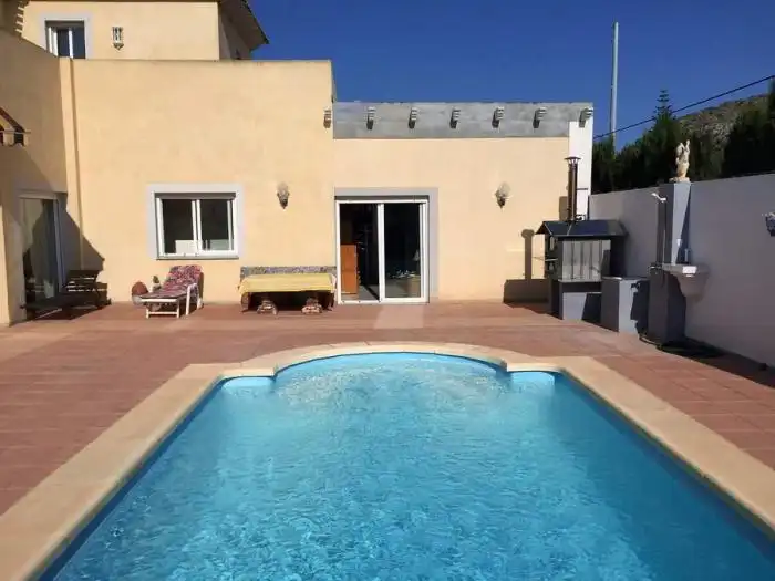 Piscina de Casa o xalet en venda en Cartagena amb Calefacció, Jardí privat i Terrassa
