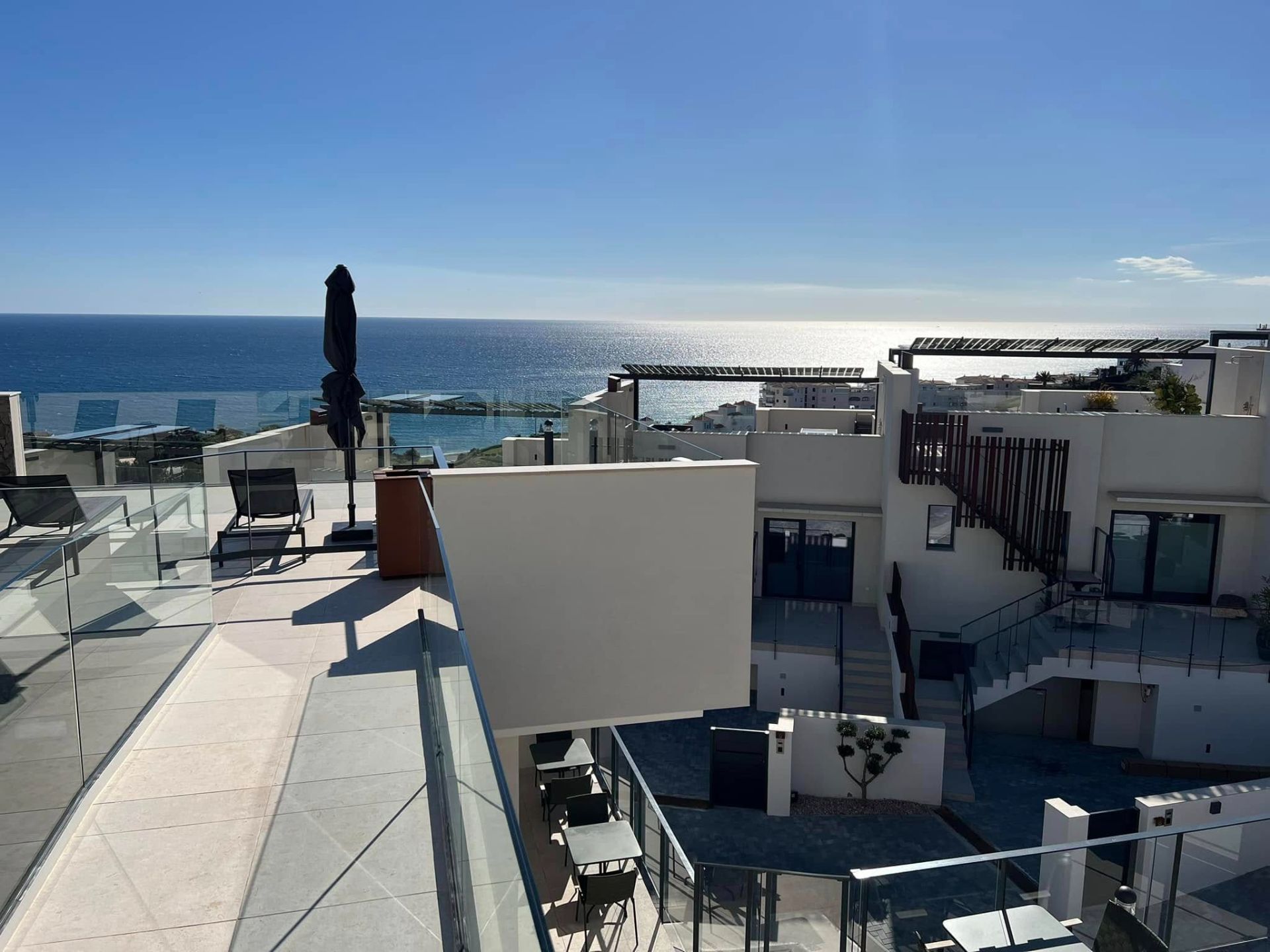 Terrace of Single-family semi-detached for sale in Torrox  with Air Conditioner, Heating and Community pool