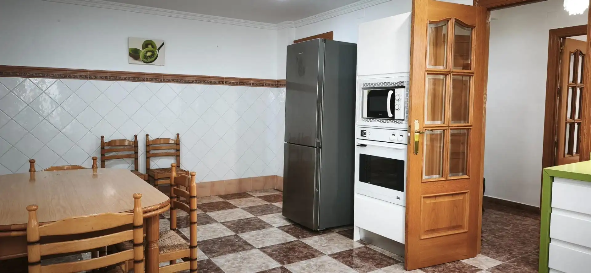Cuina de Pis de lloguer en Molina de Segura amb Aire condicionat, Calefacció i Moblat