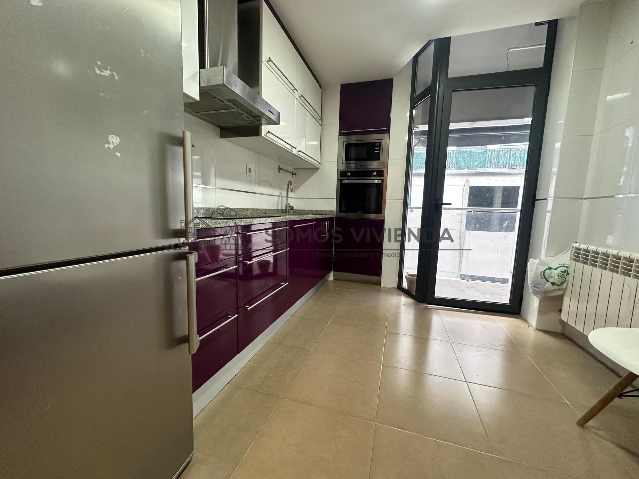 Kitchen of Flat for sale in Ourense Capital   with Heating, Storage room and Furnished