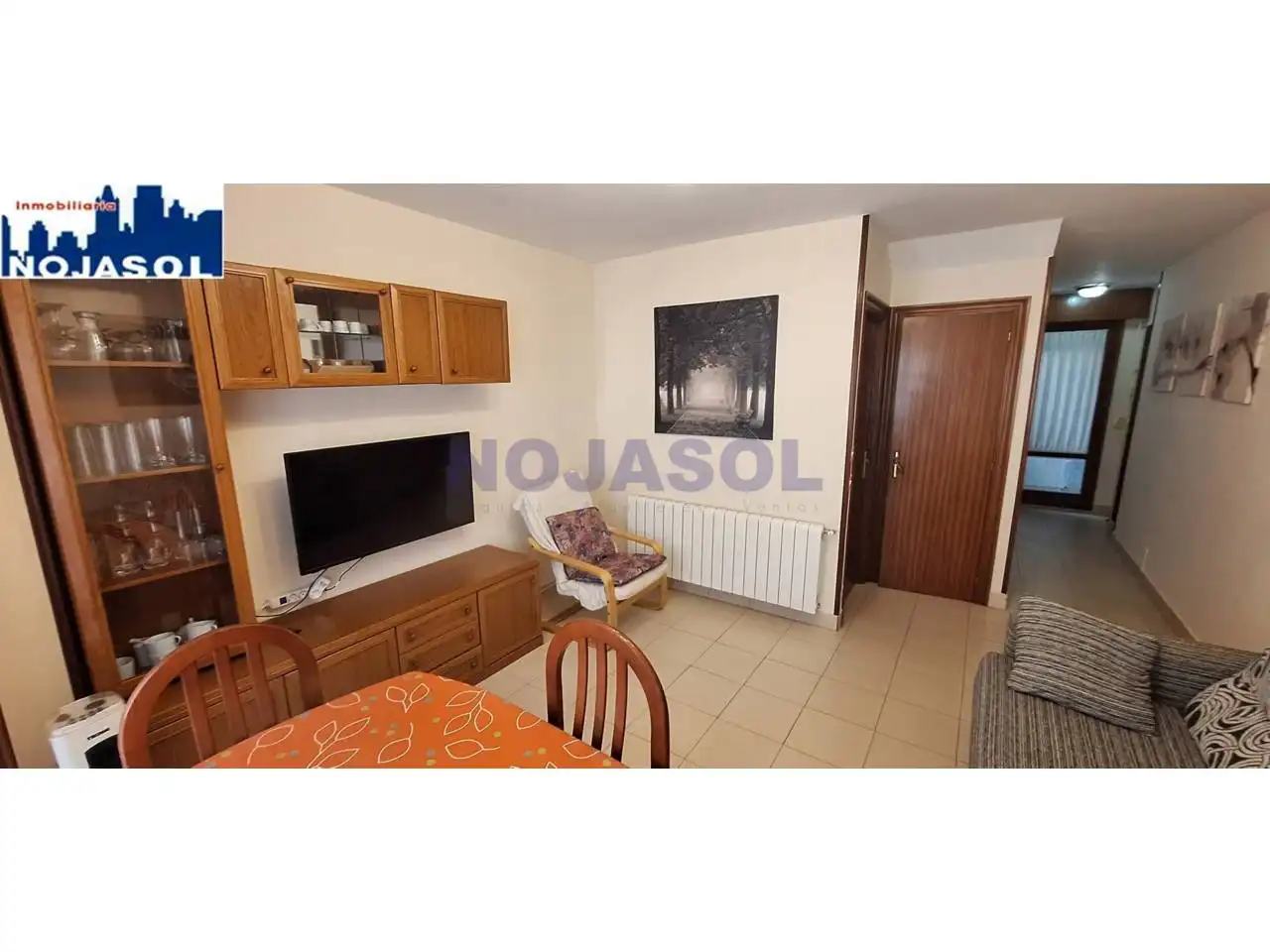 Schlafzimmer von Maisonette zur Miete in Noja mit Heizung, Terrasse und Möbliert