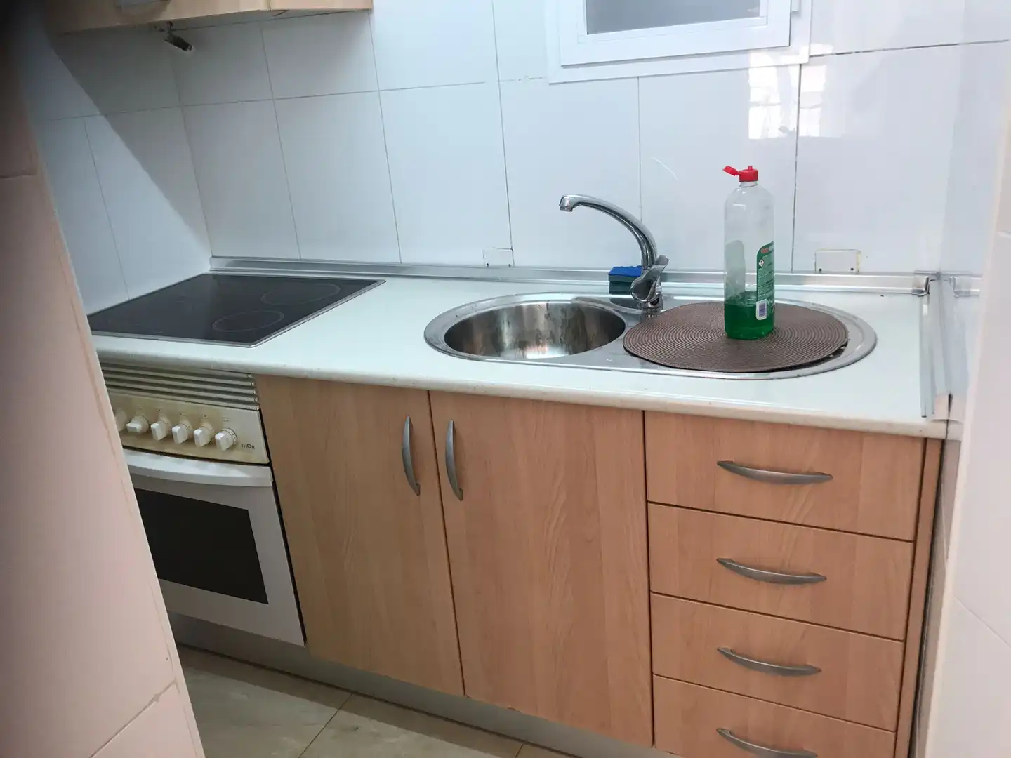 Kitchen of Flat for rent in Murcia  with Air Conditioner and Furnished