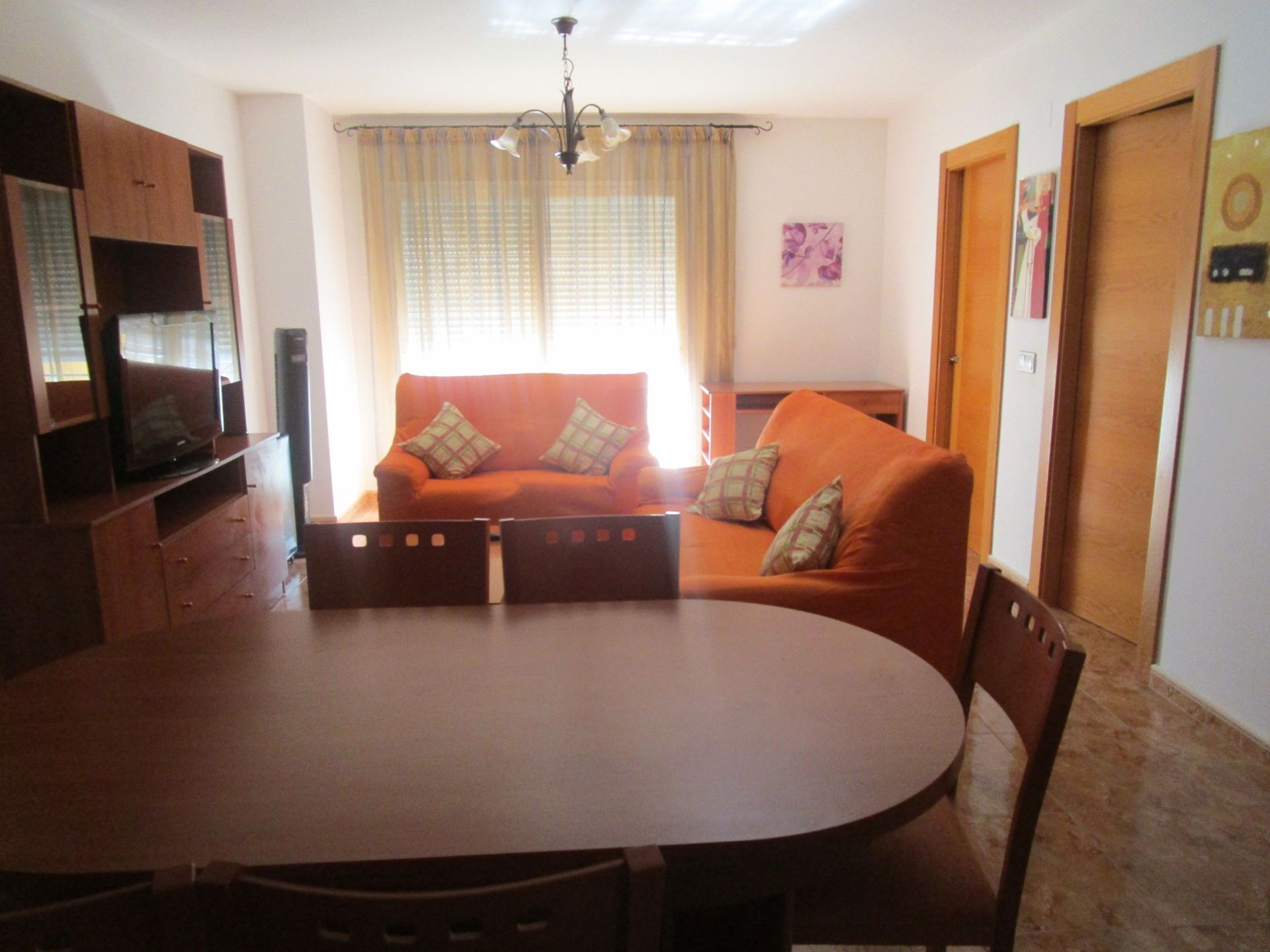 Sala d'estar de Apartament de lloguer en Lorca amb Moblat
