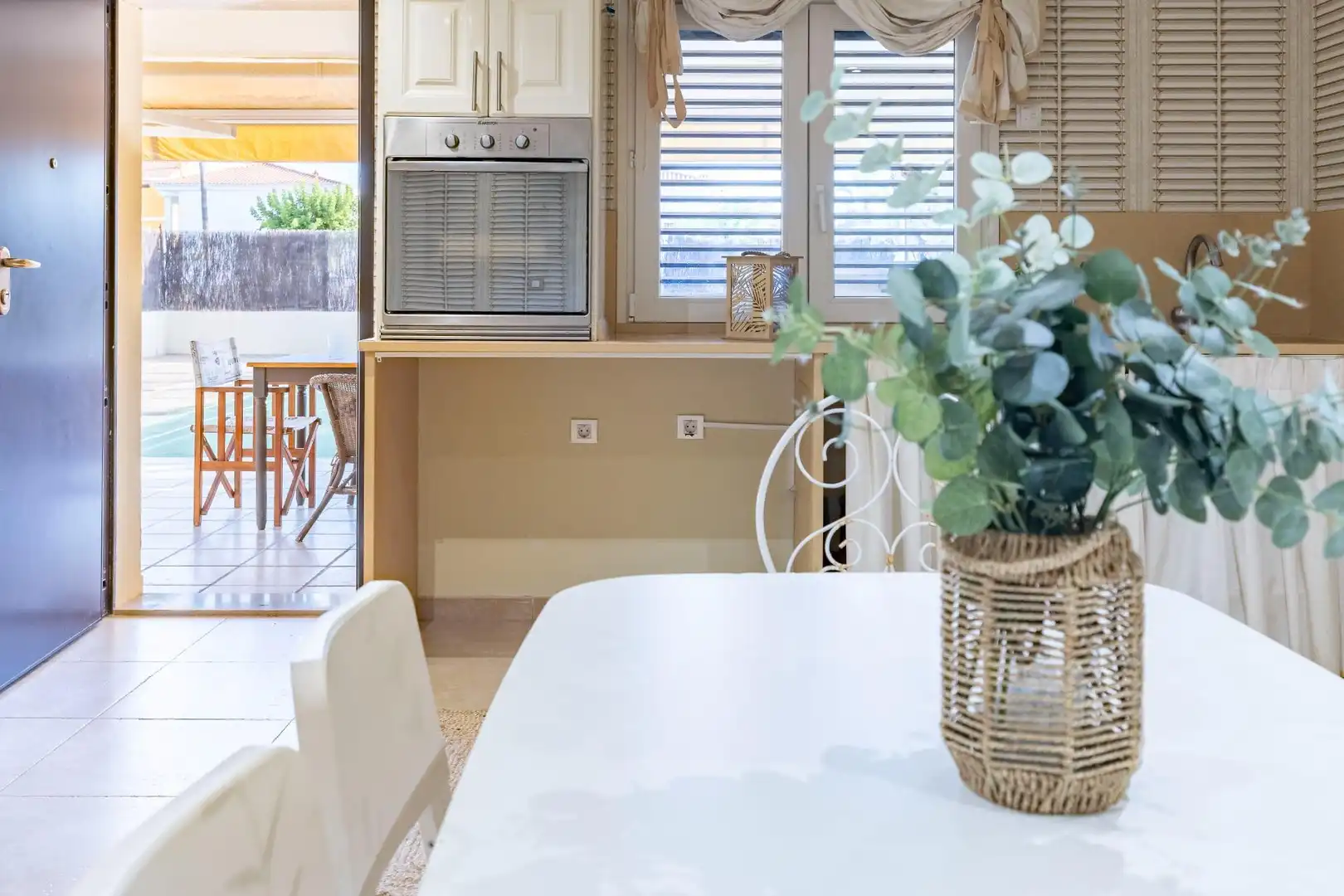Cocina de Casa o chalet en venta en Chilches / Xilxes con Aire acondicionado, Jardín privado y Terraza