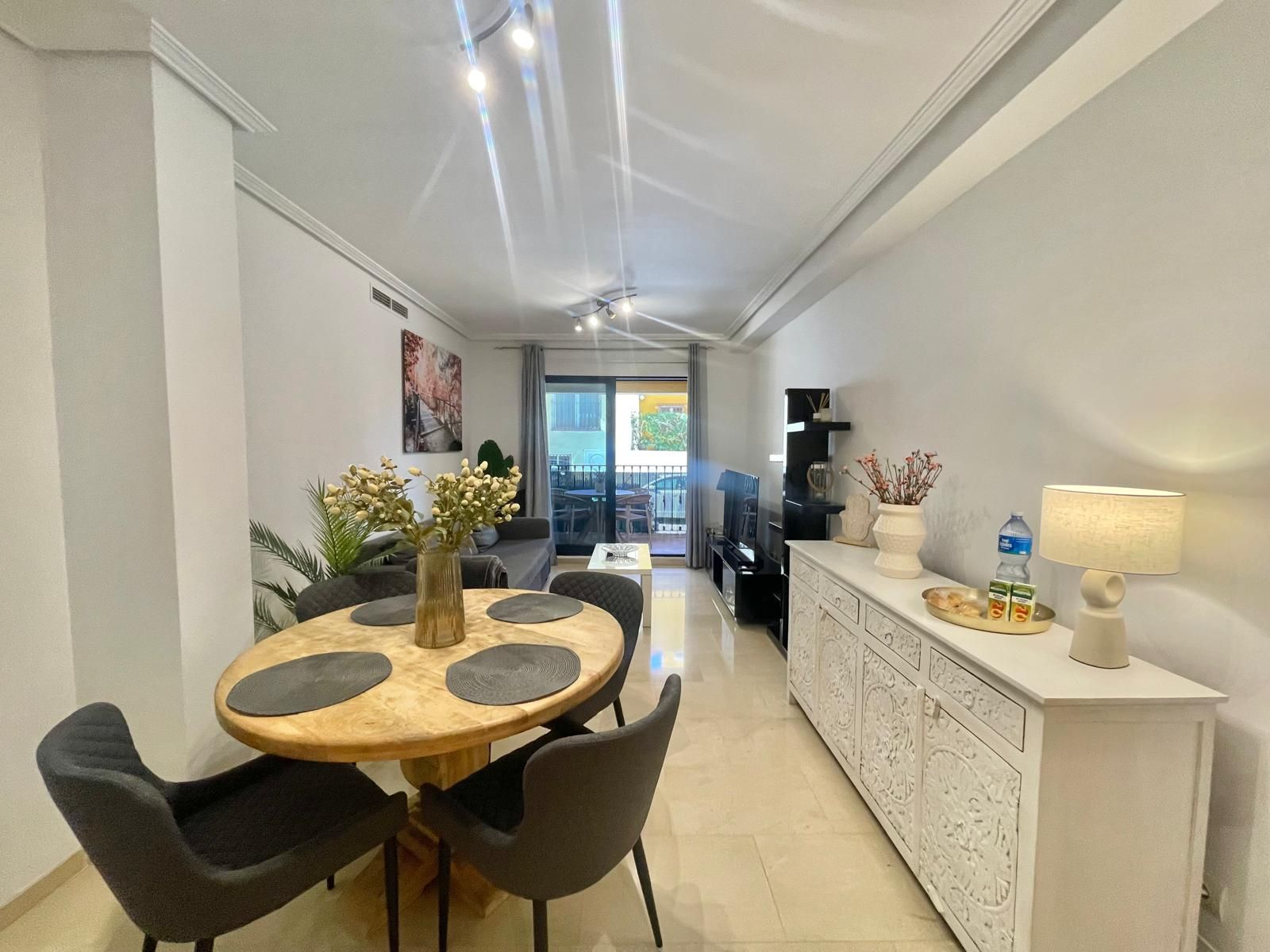 Comedor de Piso de alquiler en Jávea / Xàbia con Aire acondicionado, Calefacción y Terraza