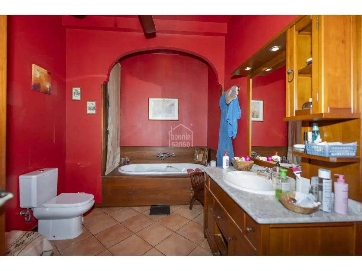 Baño de Casa o chalet en venta en Maó - Mahón con Jardín privado, Terraza y Piscina