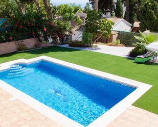 Swimming pool of House or chalet for sale in Torremolinos  with Air Conditioner, Terrace and Swimming Pool