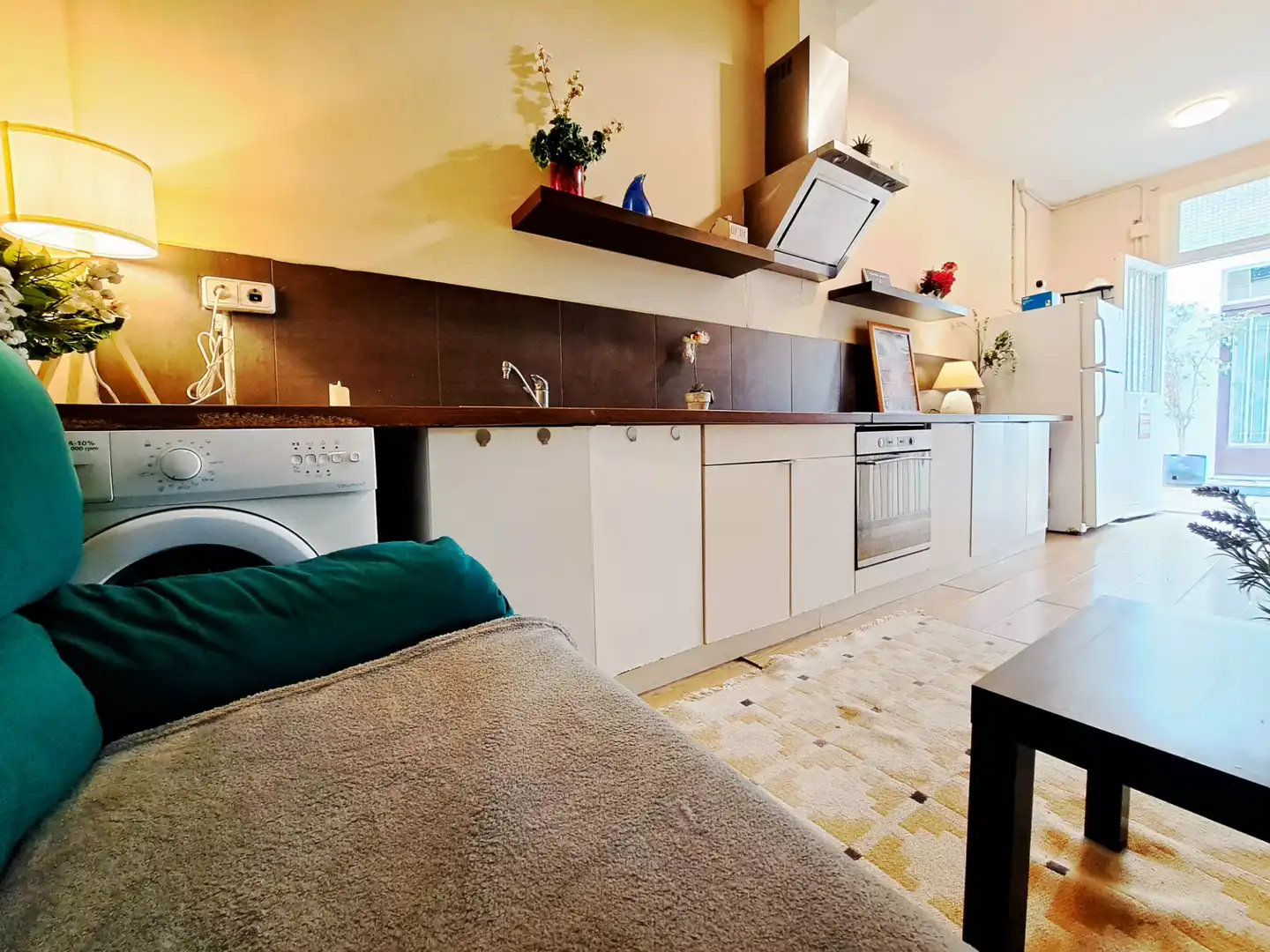 Cocina de Casa adosada en venta en Barcelona con Terraza