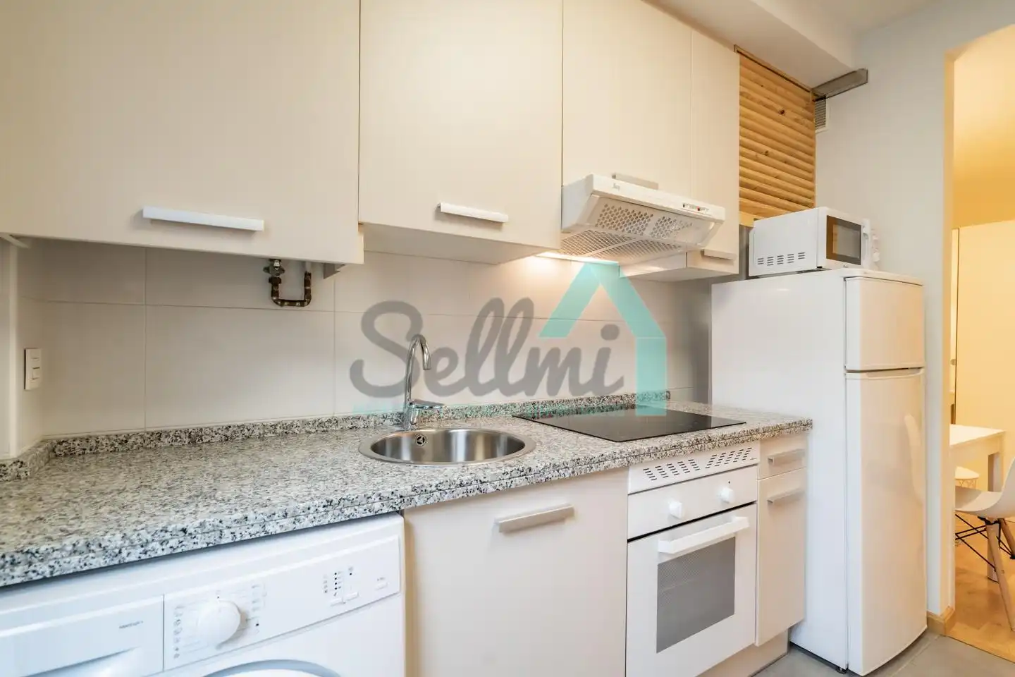 Cocina de Piso en venta en Oviedo  con Calefacción y Terraza