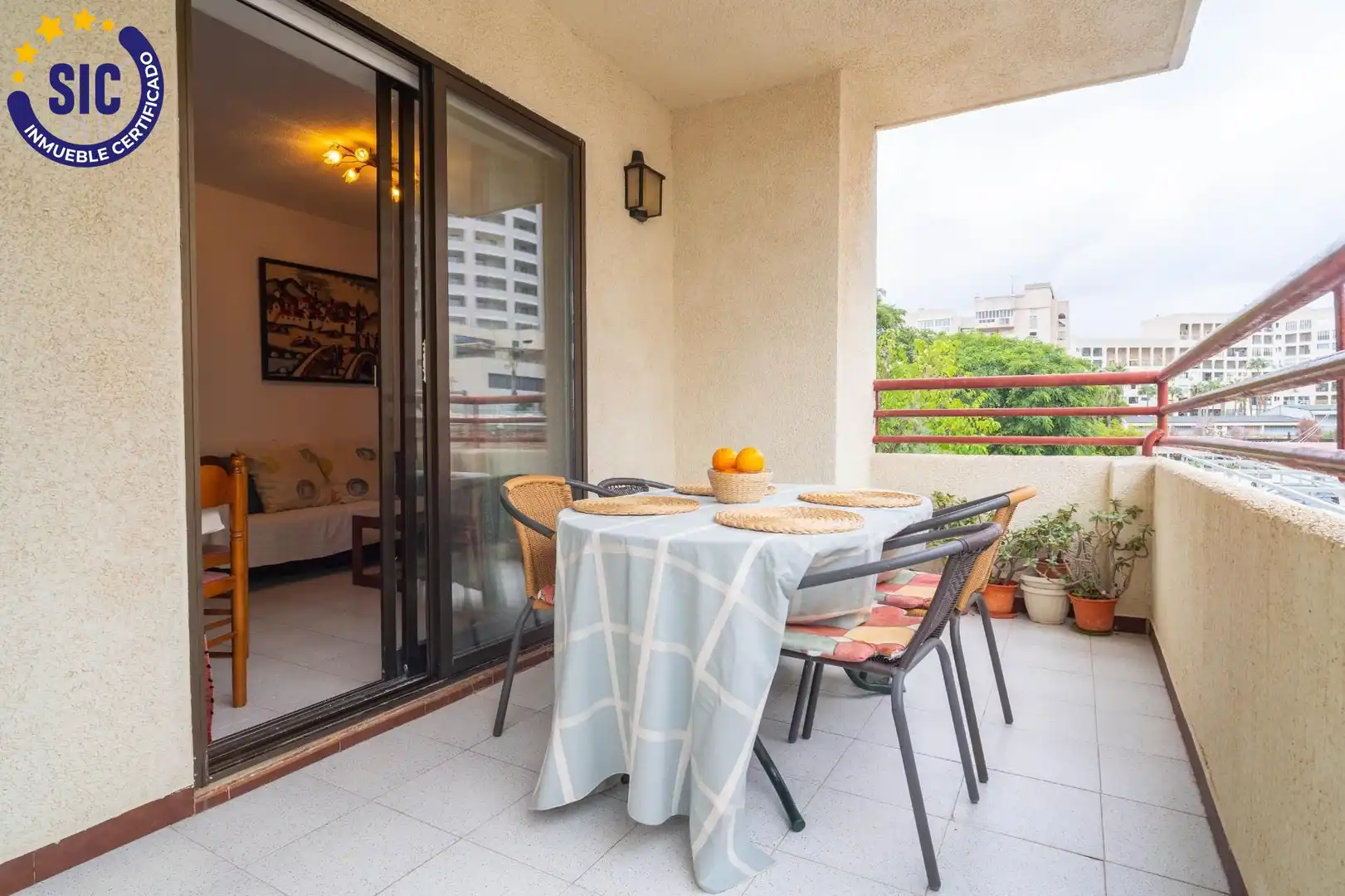 Terrassa de Apartament en venda en Oropesa del Mar / Orpesa amb Terrassa, Moblat i Piscina comunitària