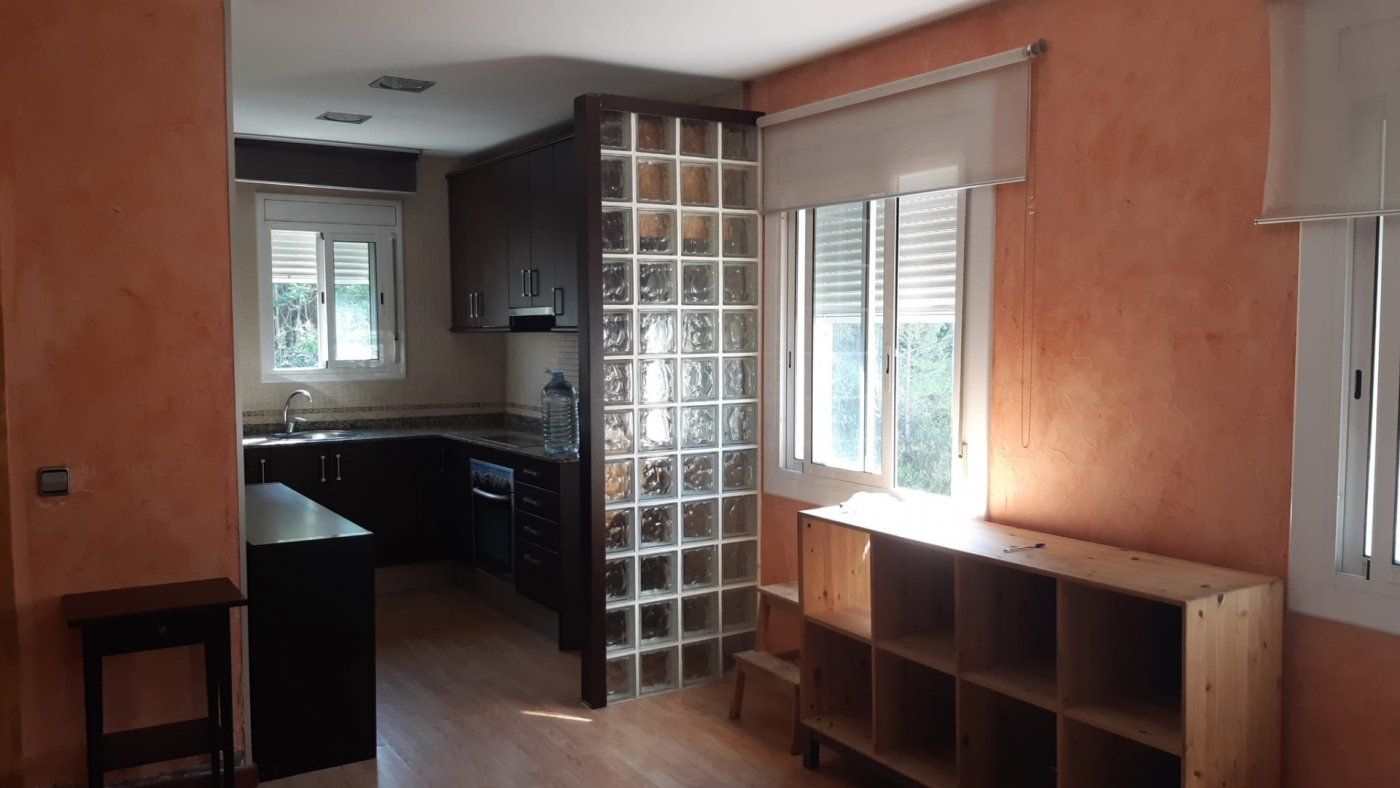 Küche von Wohnung miete in Castellbell i el Vilar mit Heizung, Parkett und Balkon
