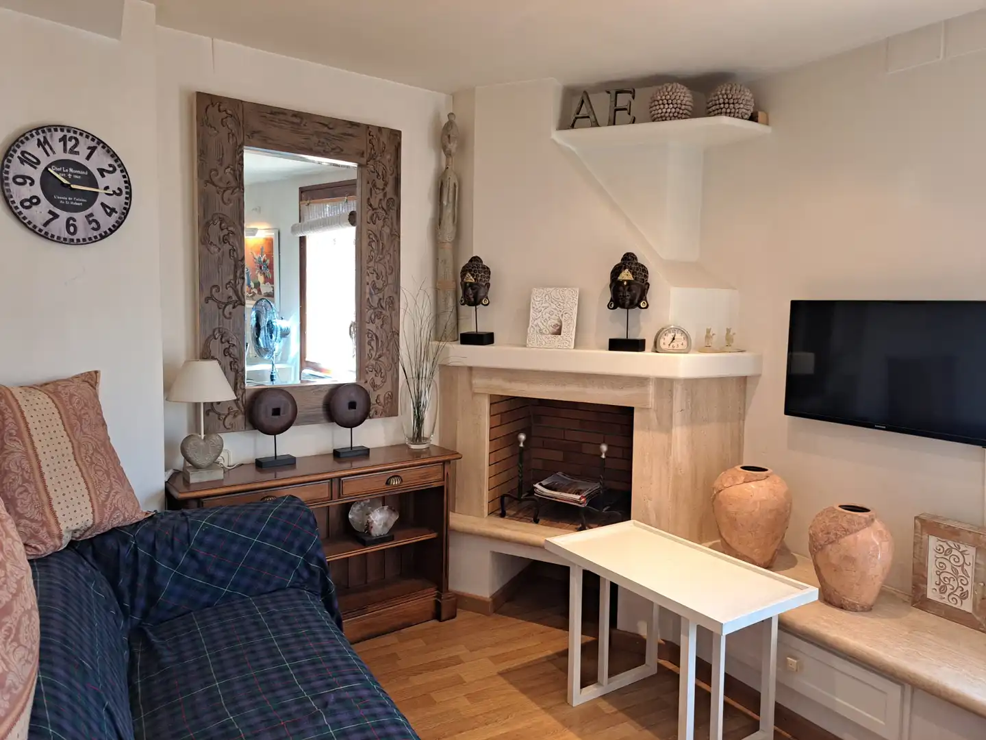 Sala d'estar de Apartament en venda en La Pobla de Lillet, Barcelona