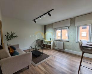 Living room of Flat for sale in Oviedo   with Heating, Storage room and Furnished