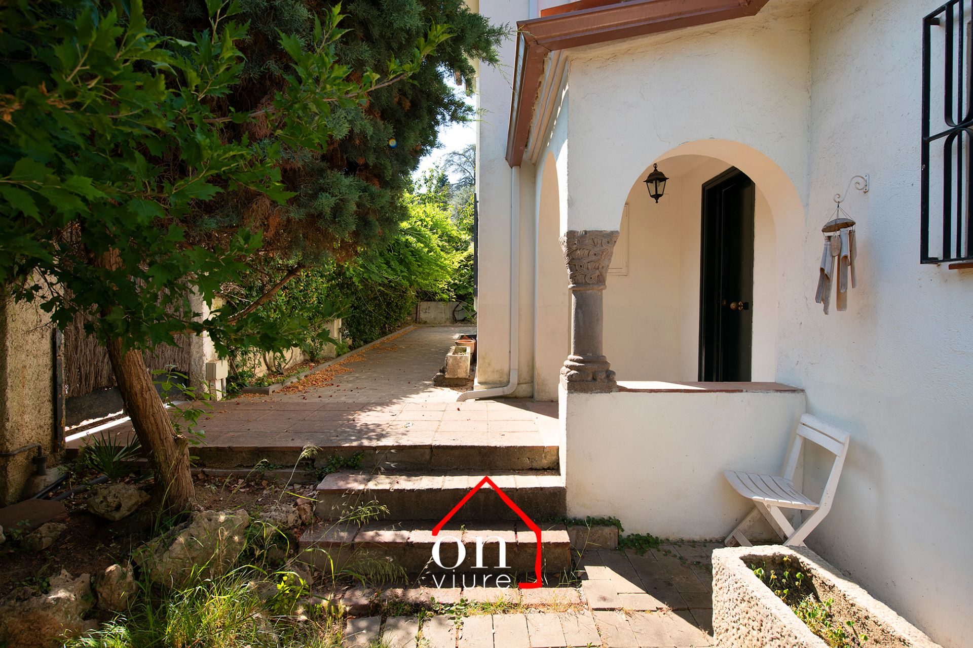 Vista exterior de Casa o chalet en venta en Sant Cugat del Vallès con Calefacción, Jardín privado y Terraza