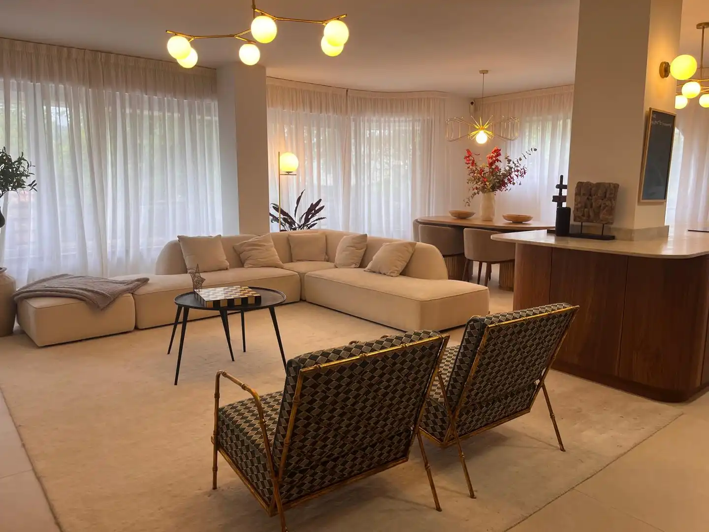 Sala de estar de Piso en venta en Getxo  con Calefacción, Trastero y Horno