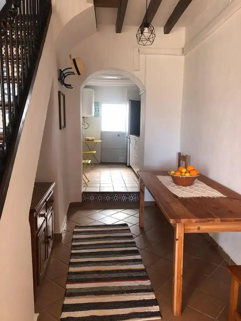 Küche von Wohnung zur Miete in Álora mit Privatgarten, Abstellraum und Schwimmbad