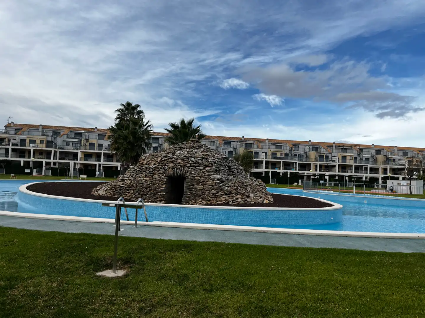 Swimming pool of Duplexes for sale in San Jorge / Sant Jordi  with Air Conditioner, Terrace and Storage room