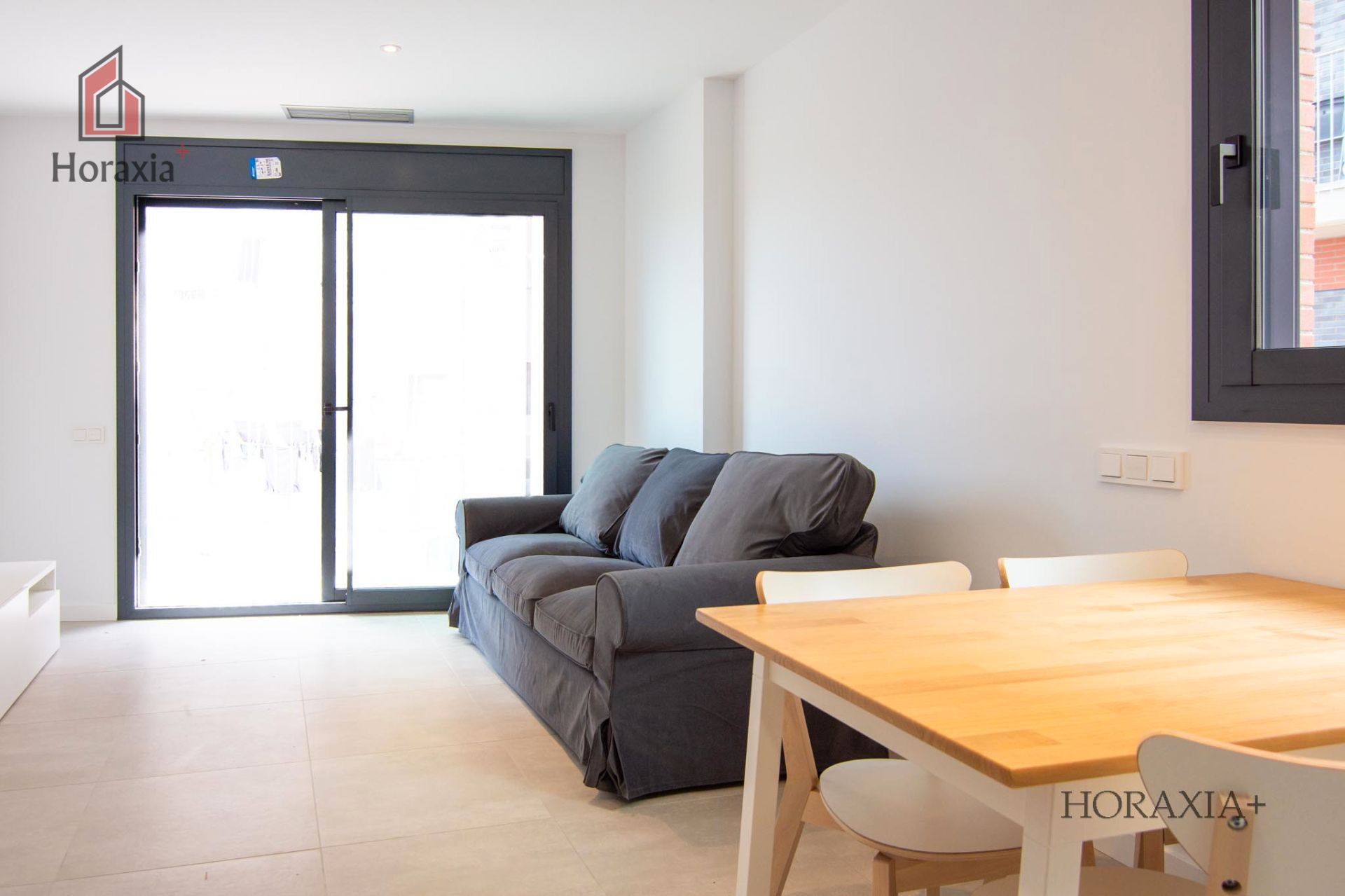 Living room of Flat to rent in Castelldefels  with Air Conditioner, Heating and Furnished