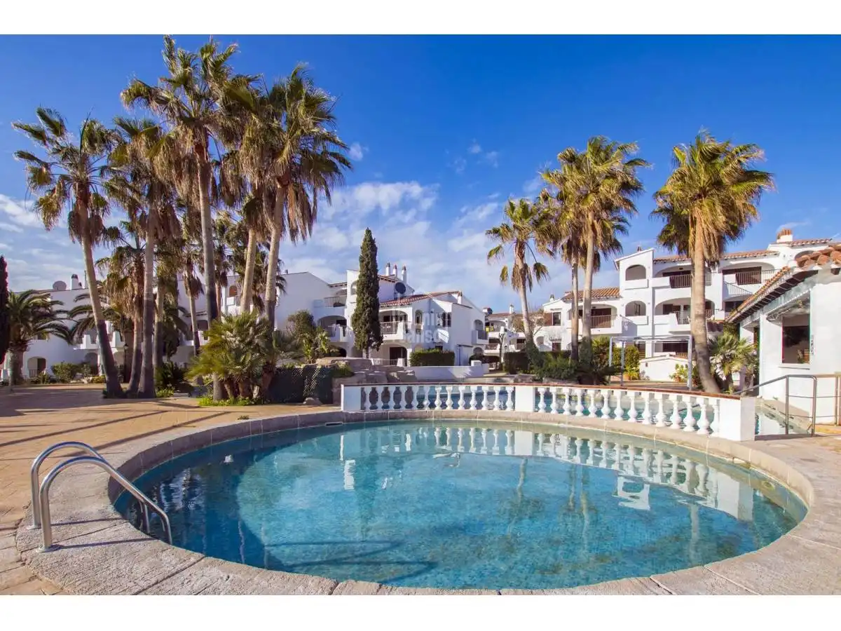 Vista exterior de Apartamento en venta en Alaior con Jardín privado, Terraza y Piscina