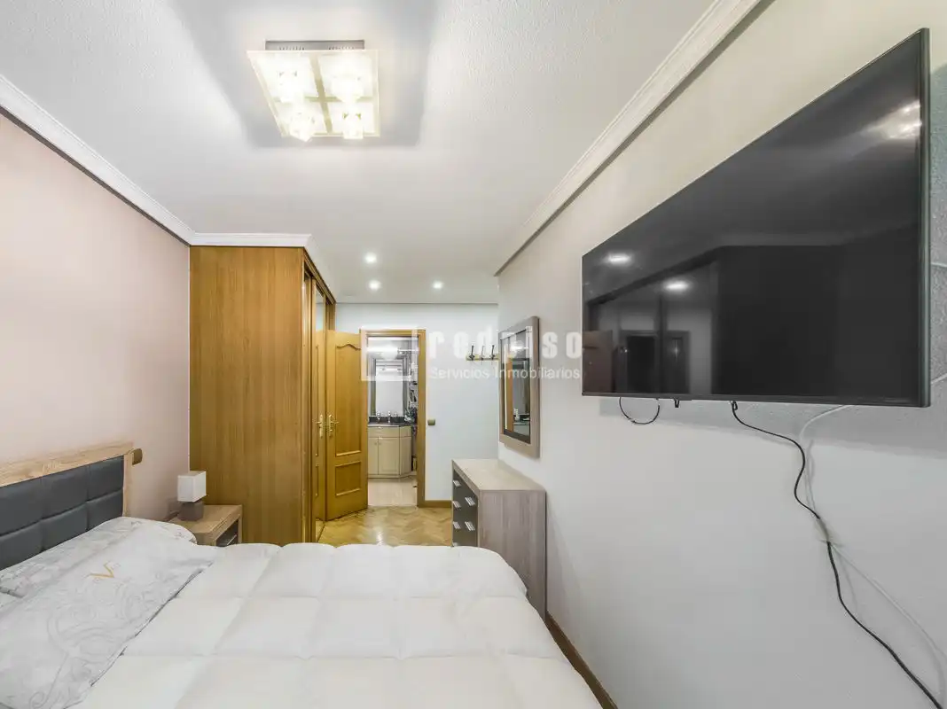 Bedroom of Flat for sale in Alcorcón  with Private garden and Swimming Pool