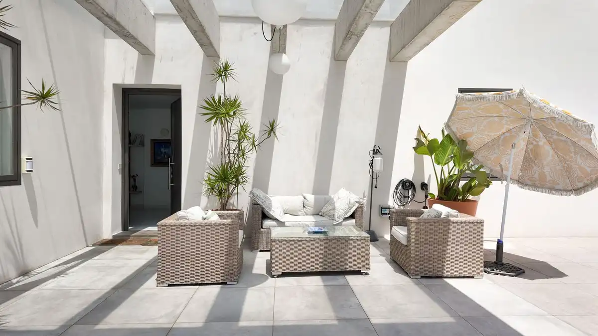 Terraza de Casa o chalet en venta en Málaga con Aire acondicionado, Calefacción y Piscina