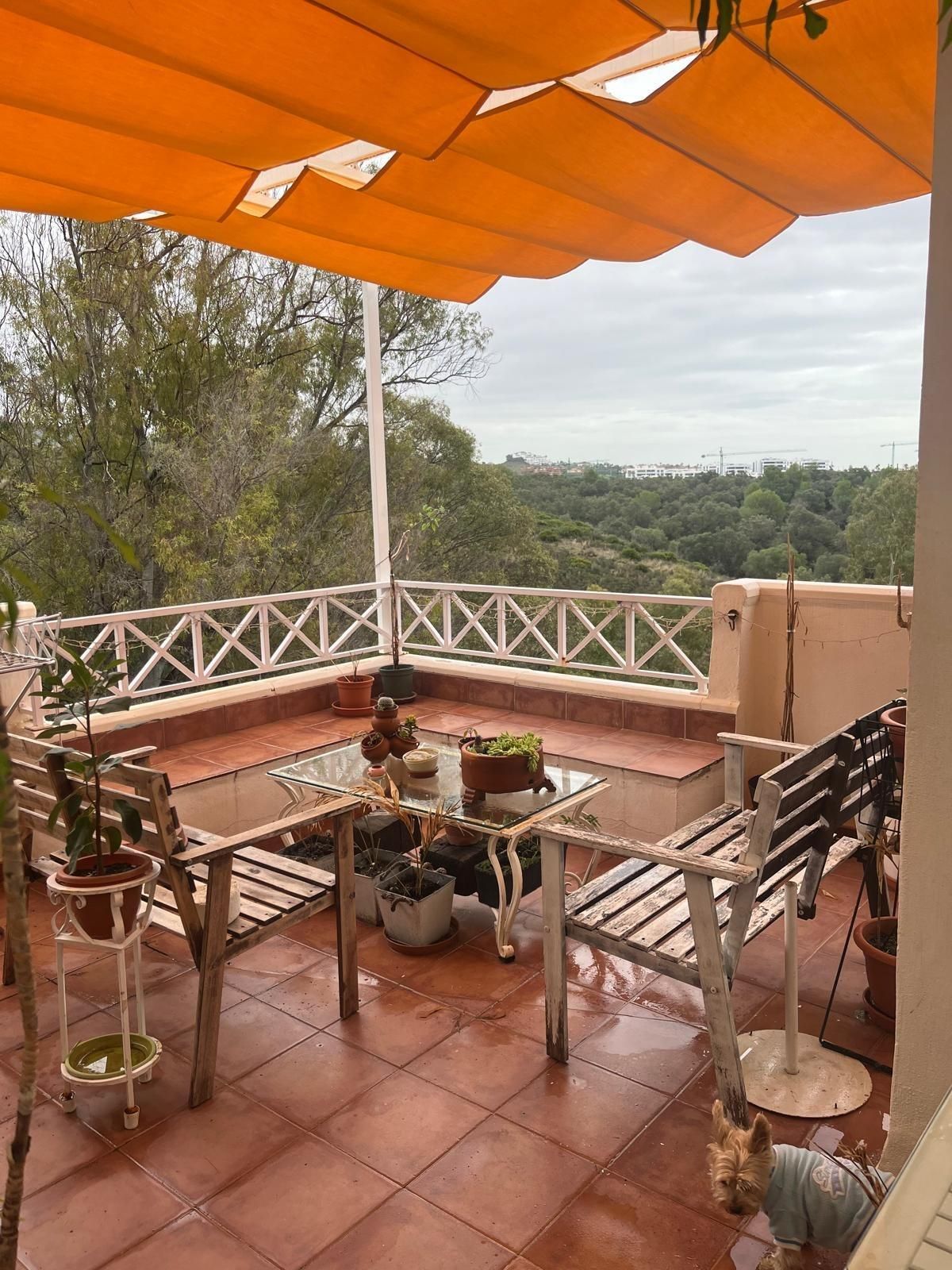 Terrace of Flat for sale in Marbella  with Air Conditioner, Heating and Private garden