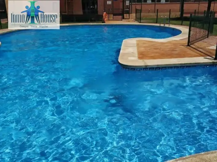 Swimming pool of Ground floor for sale in Albacete  with Air Conditioner, Heating and Terrace