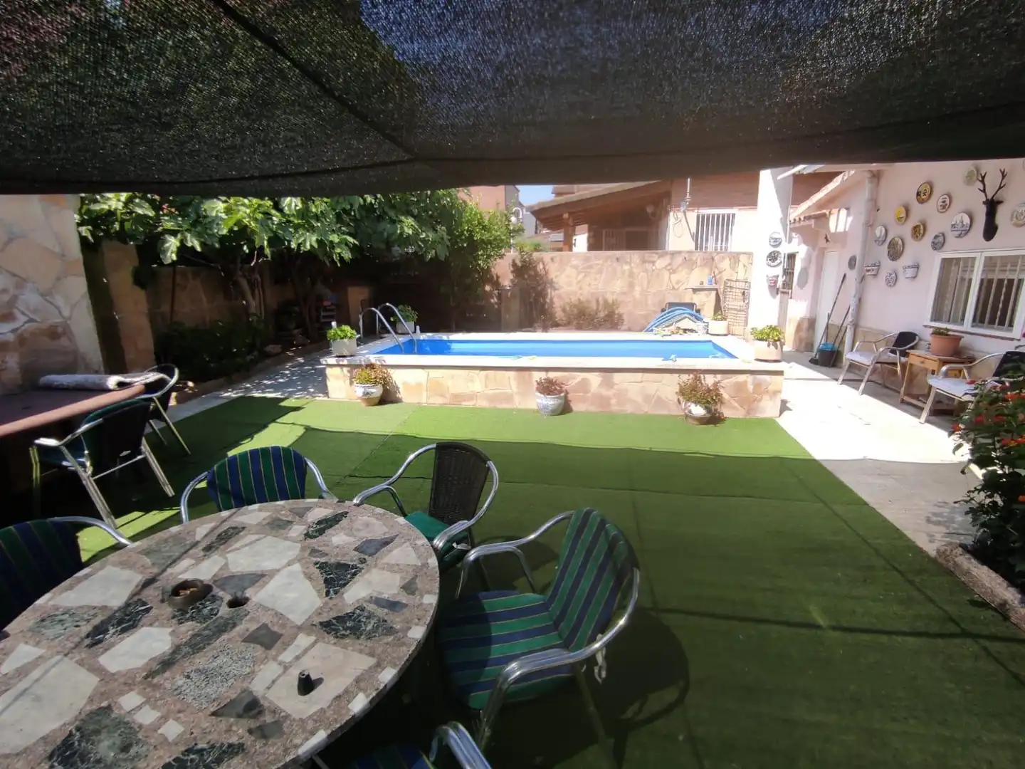 Piscina de Casa o xalet en venda en Montcada i Reixac amb Calefacció, Terrassa i Piscina