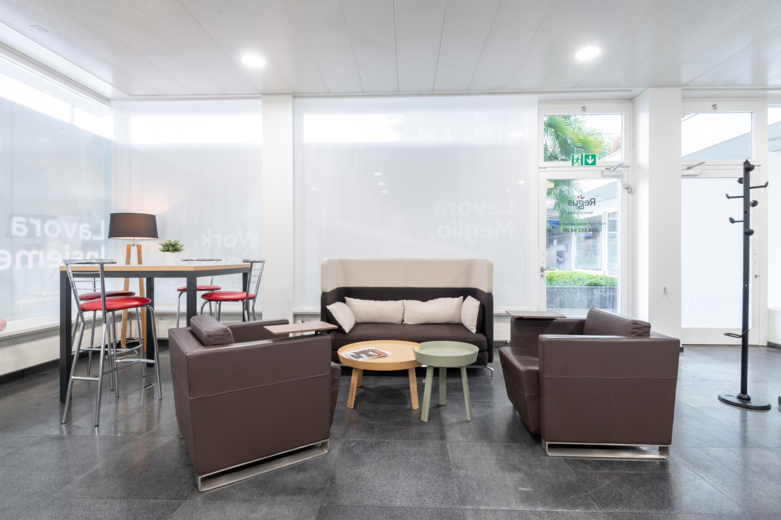 Living room of Office to rent in Málaga Capital  with Air Conditioner, Furnished and Balcony