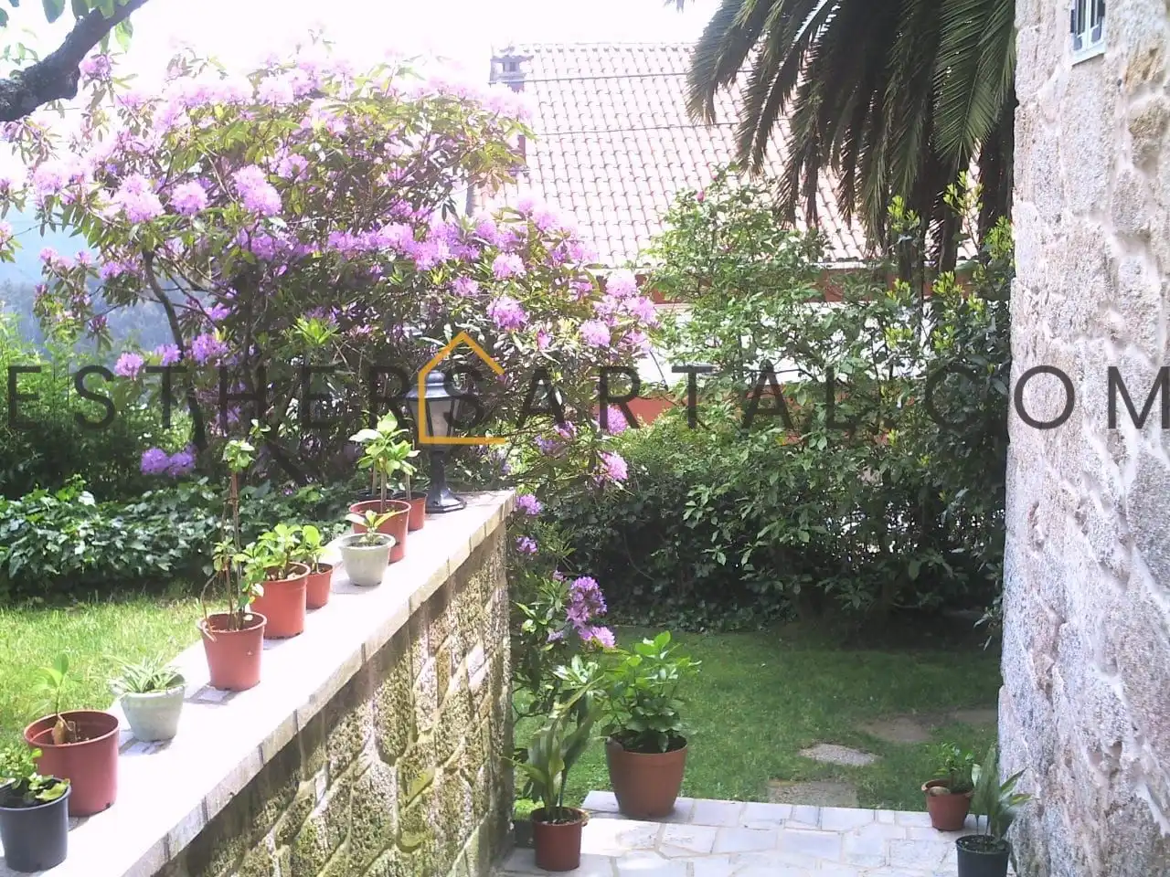 Jardín de Finca rústica en venta en Vilaboa con Trastero