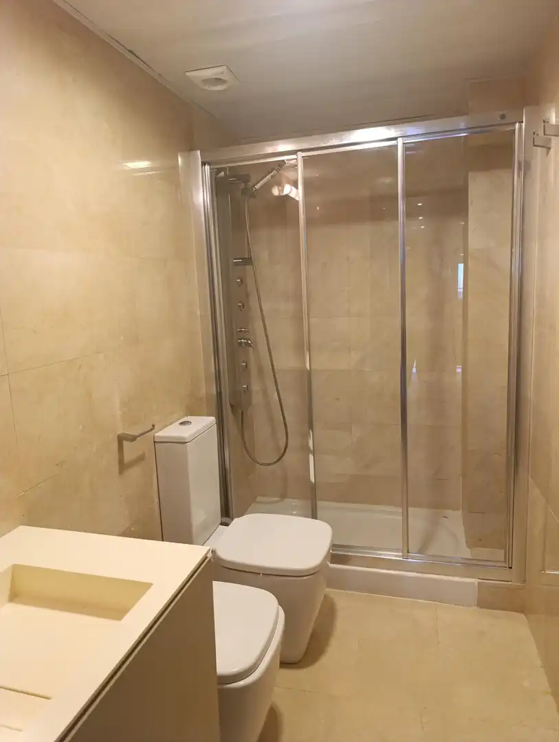 Bathroom of Apartments for sale in Garrucha  with Air Conditioner, Heating and Furnished