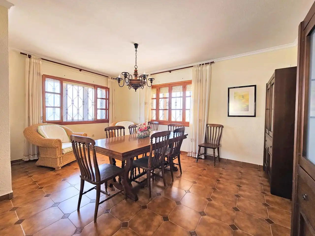Dining room of Houses for sale in La Manga del Mar Menor  with Private garden, Terrace and Furnished