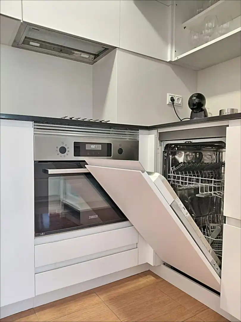 Cocina de Piso en venta en Rianxo con Terraza y Amueblado