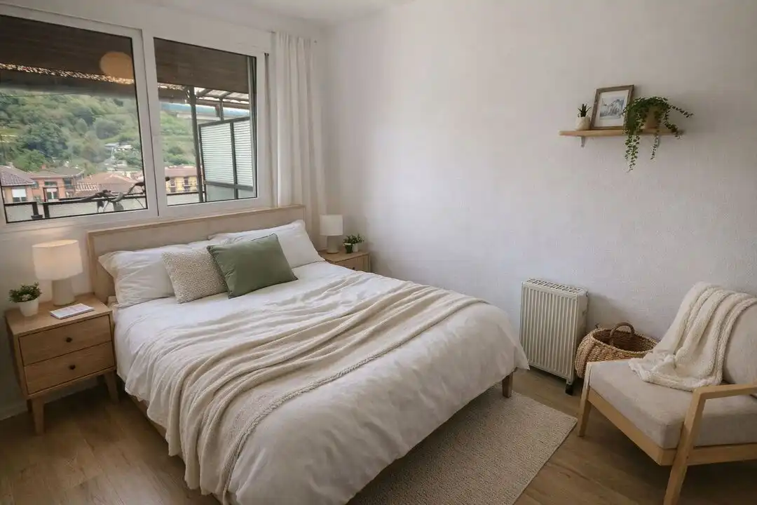 Schlafzimmer von Wohnung zum Verkauf in Tolosa mit Heizung, Terrasse und Balkon
