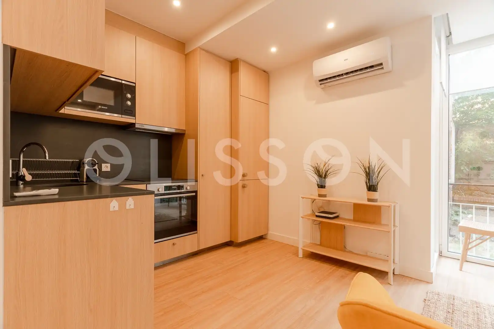 Kitchen of Flat for sale in Madrid  with Air Conditioner, Heating and Furnished