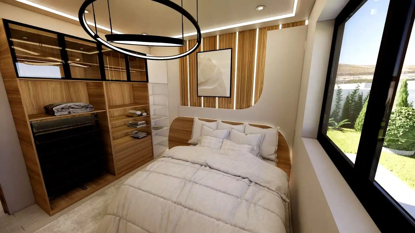 Dormitori de Casa o xalet en venda en Caldes de Montbui amb Aire condicionat i Jardí privat
