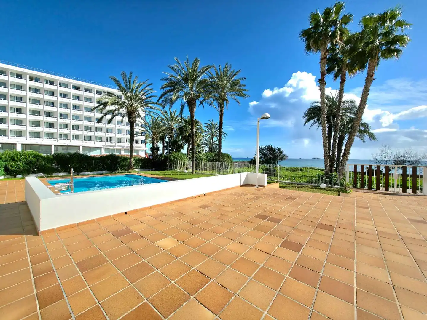 Swimming pool of Apartments for sale in Eivissa  with Air Conditioner, Heating and Terrace