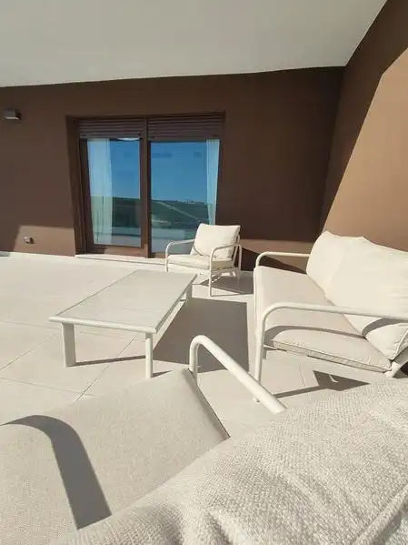 Terrace of Attic for rent in Estepona  with Air Conditioner, Heating and Private garden