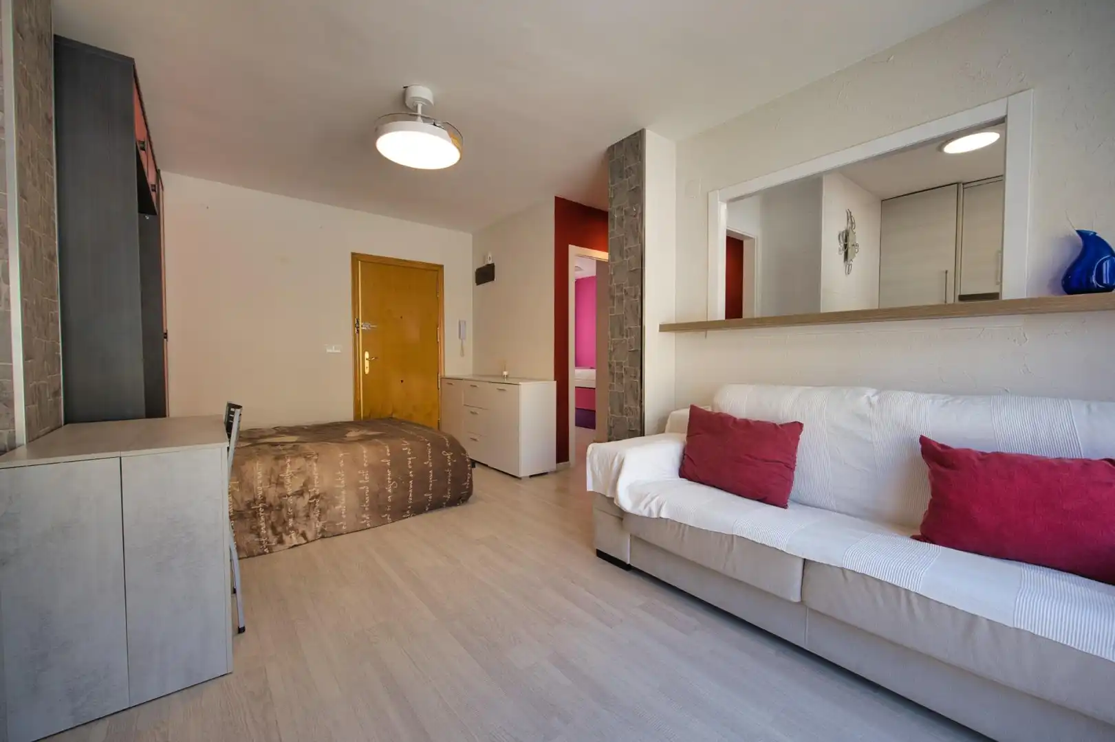 Schlafzimmer von Wohnungen zur Miete in El Campello mit Klimaanlage, Terrasse und Möbliert