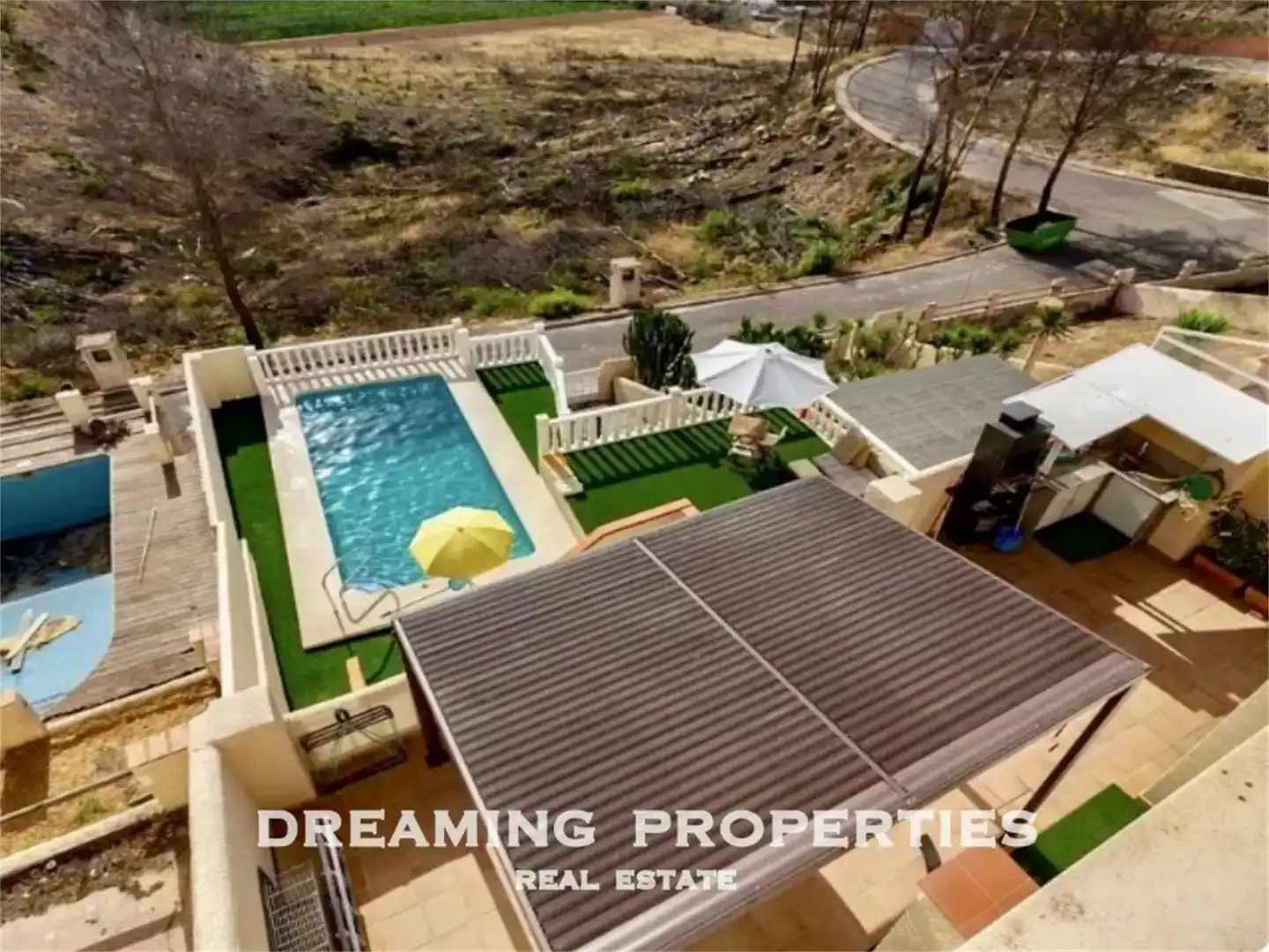 Vista exterior de Casa o xalet en venda en Gandia amb Piscina i Balcó
