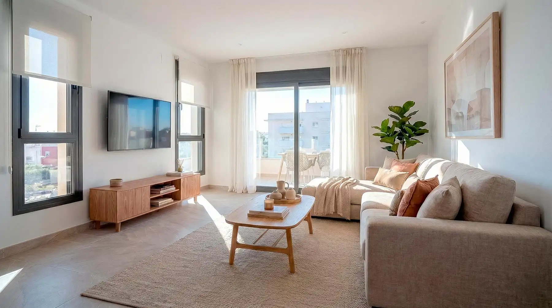Apartment with pool for sale in Benijófar, imagen 4