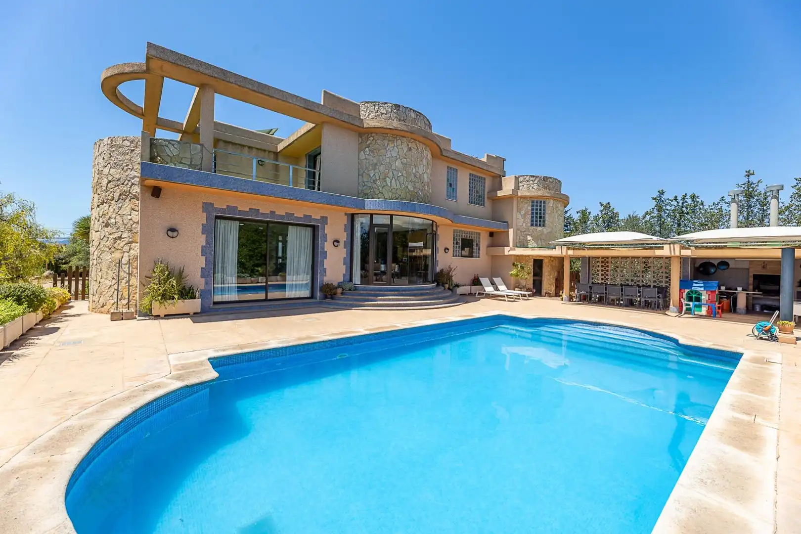 Piscina de Casa o xalet en venda en Marratxí amb Aire condicionat, Calefacció i Jardí privat
