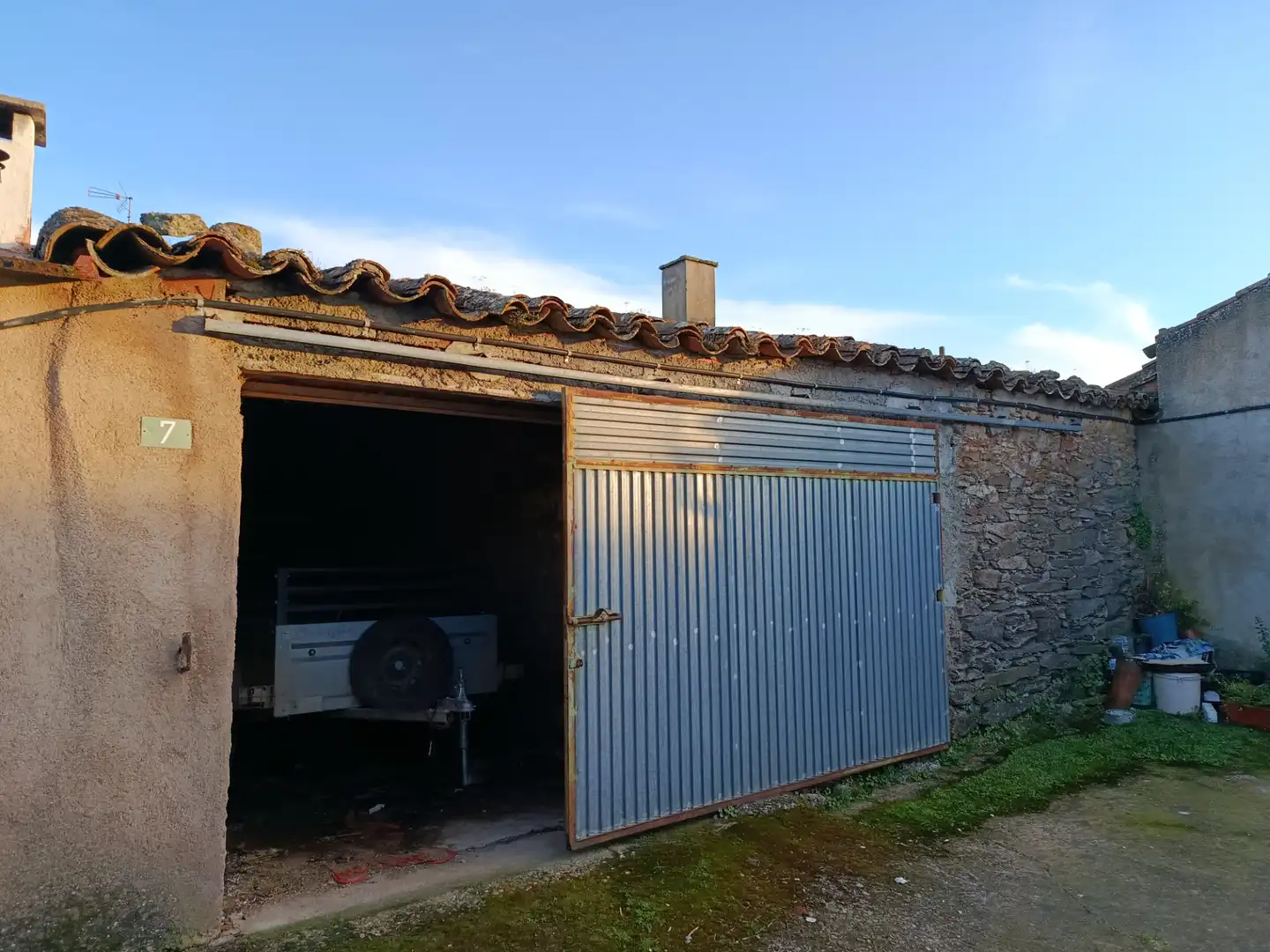 Vista exterior de Finca rústica en venda en Santa María de Sando