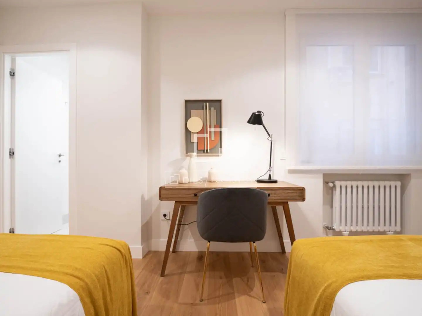 Habitación de Piso de alquiler en Sant Miquel de Fluvià con Aire acondicionado y Amueblado