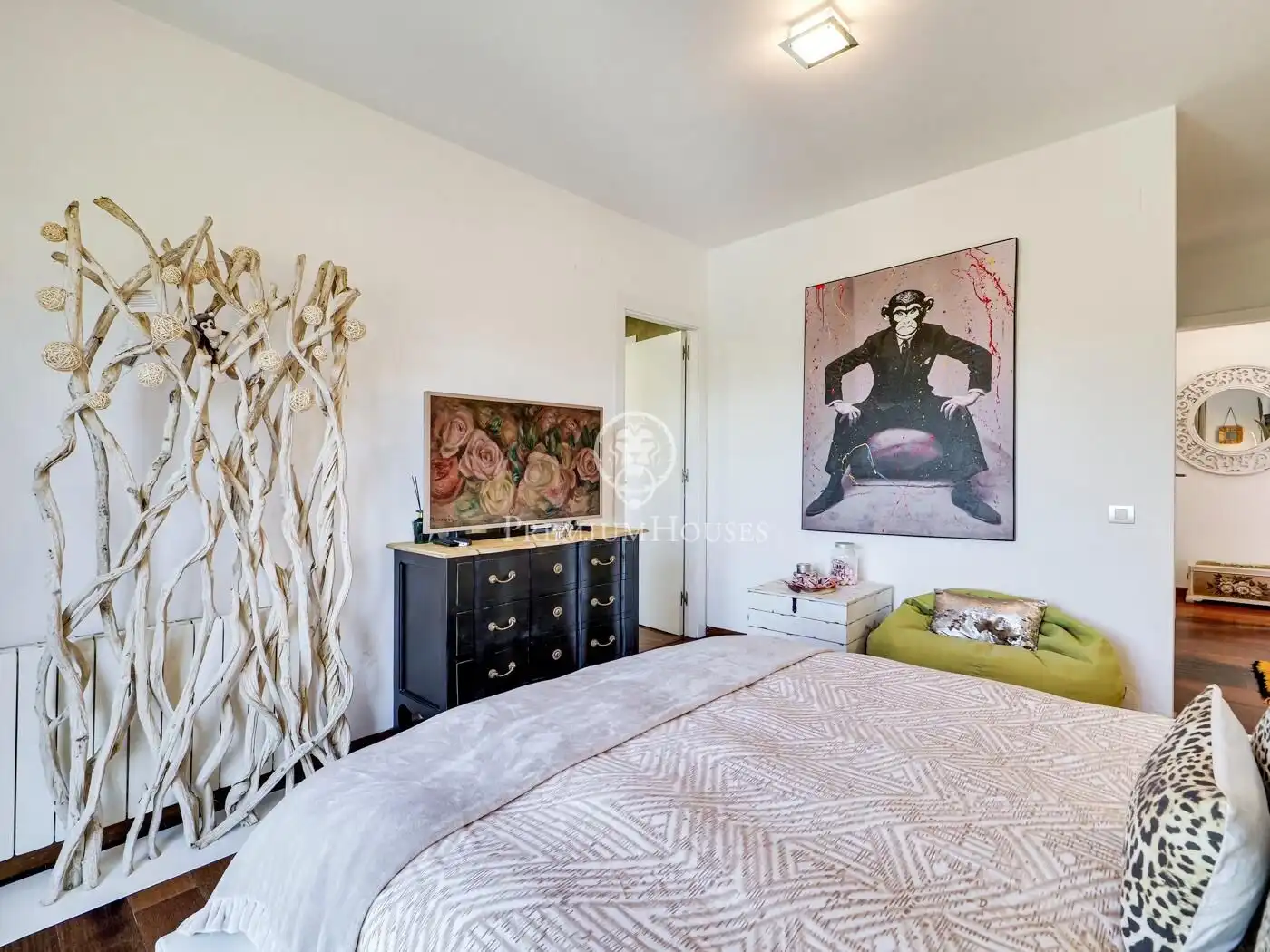 Habitación de Casa o chalet en venta en Barcelona con Aire acondicionado, Jardín privado y Terraza