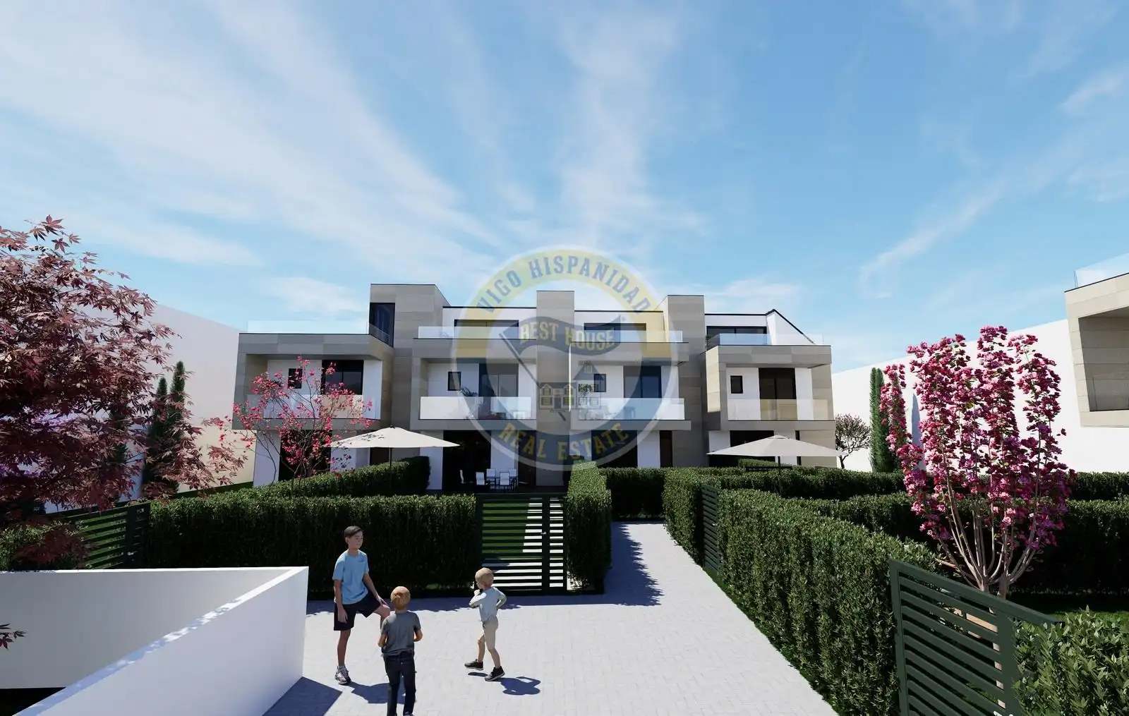 Vista exterior de Casa o chalet en venta en Vigo  con Calefacción