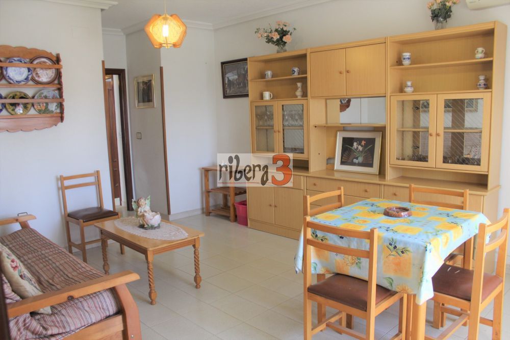 Sala d'estar de Apartament en venda en San Javier amb Aire condicionat, Terrassa i Moblat